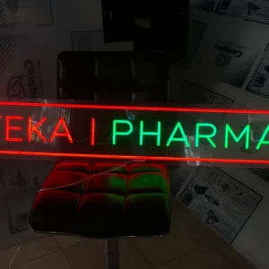 Castplas Dökme Akrilik Pleksi Levha - Model 4 LED neon tabela görseli
