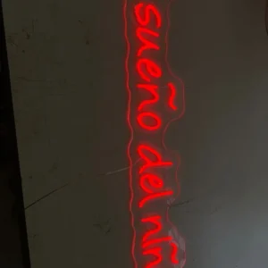 El Sueño Del Niño (Çocuğun Rüyası) Led Neon Tabela - Model 1 LED neon tabela görseli