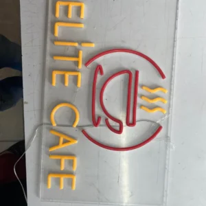 Elite Cafe Tasarım Led Neon Tabela - Model 2 LED neon tabela görseli