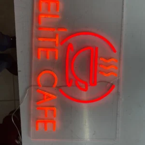Elite Cafe Tasarım Led Neon Tabela - Model 3 LED neon tabela görseli
