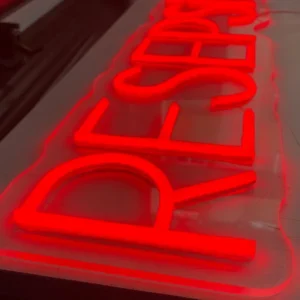 Giriş (Welcome) Led Neon Tabela - Model 3 LED neon tabela görseli