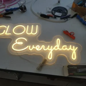 Glow Today Everyday Led Neon Tabela - Model 2 LED neon tabela görseli