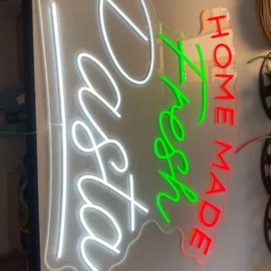 Homemade Fresh Pasta Led Neon Tabela - Model 2 LED neon tabela görseli