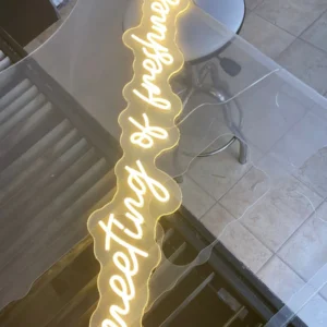 Meeting of Freshness Led Neon Tabela - Model 1 LED neon tabela görseli