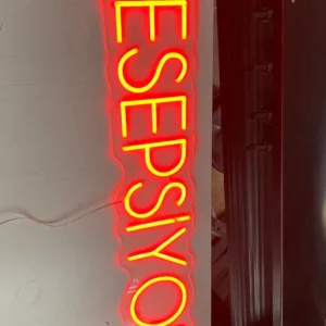 Resepsiyon Led Neon Tabela - Model 2 LED neon tabela görseli